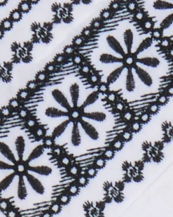 Ana Top in Embroidered Cotton
