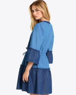 Avery Shirtdress in Chambray