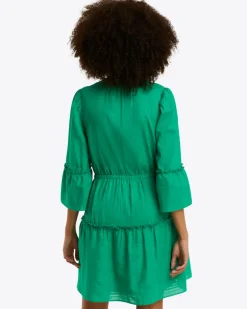 Avery Shirtdress in Cotton Dobby