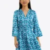 Avery Shirtdress in Hammered Satin