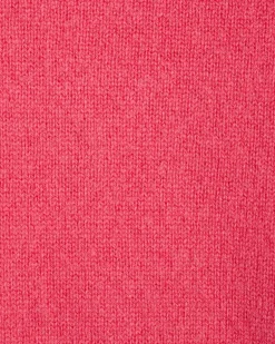 Button Shoulder Cashmere Sweater
