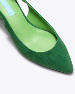 Calla Slingback in Green