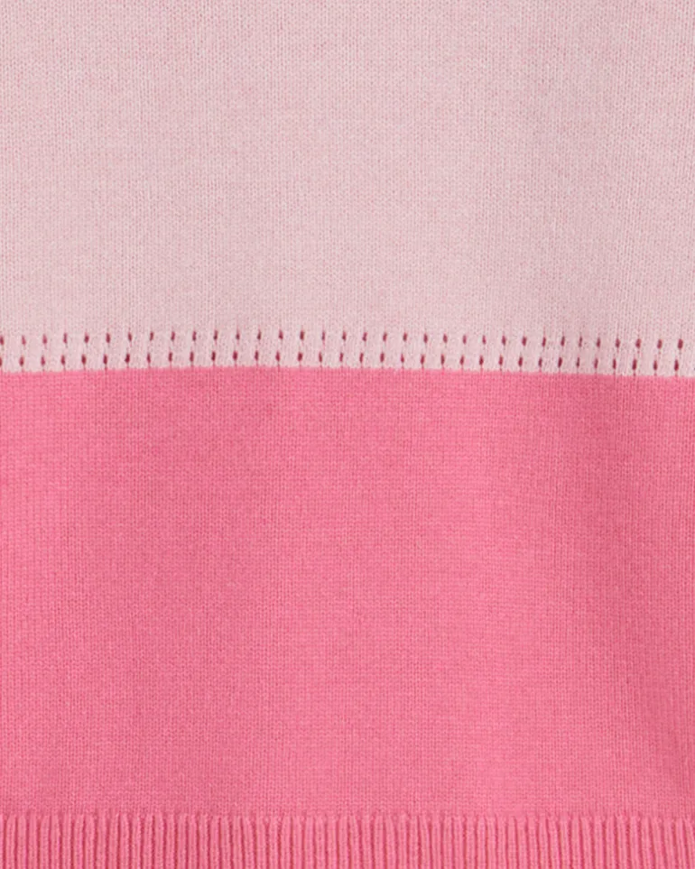Colorblock Crewneck Sweater