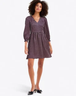 Connie Long-Sleeve Dress