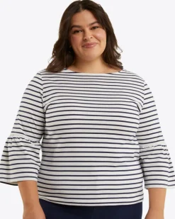 Corey Bell Sleeve Top in Cotton