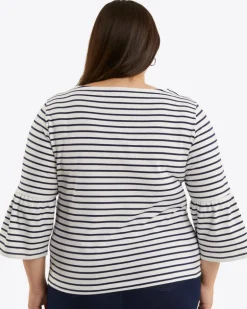 Corey Bell Sleeve Top in Cotton