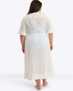 Crinkle Cotton Coverup
