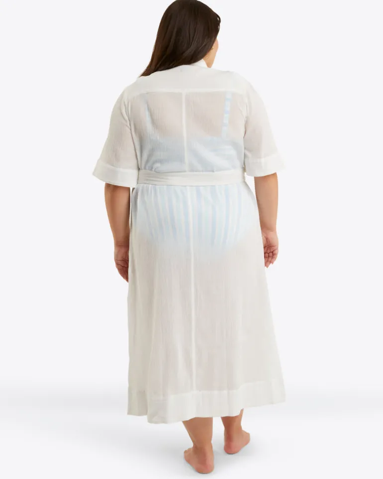 Crinkle Cotton Coverup