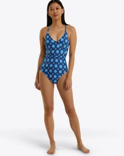 Crossover One Piece Swimsuit