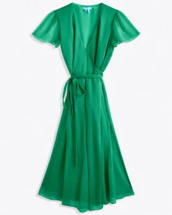 Daphne Midi Wrap Dress