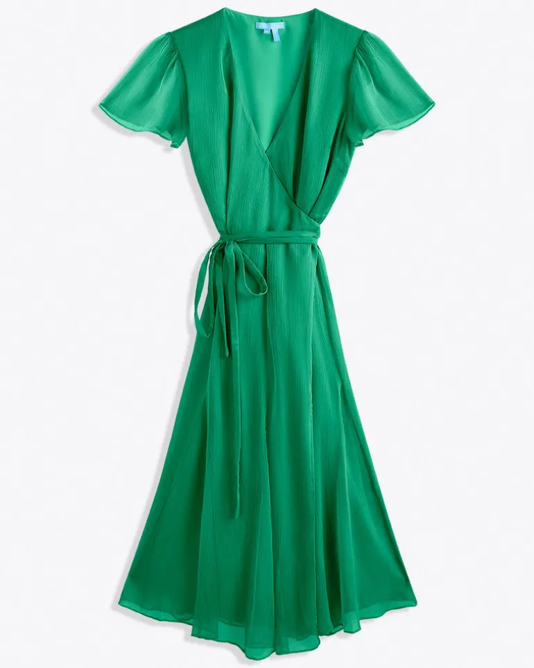 Daphne Midi Wrap Dress