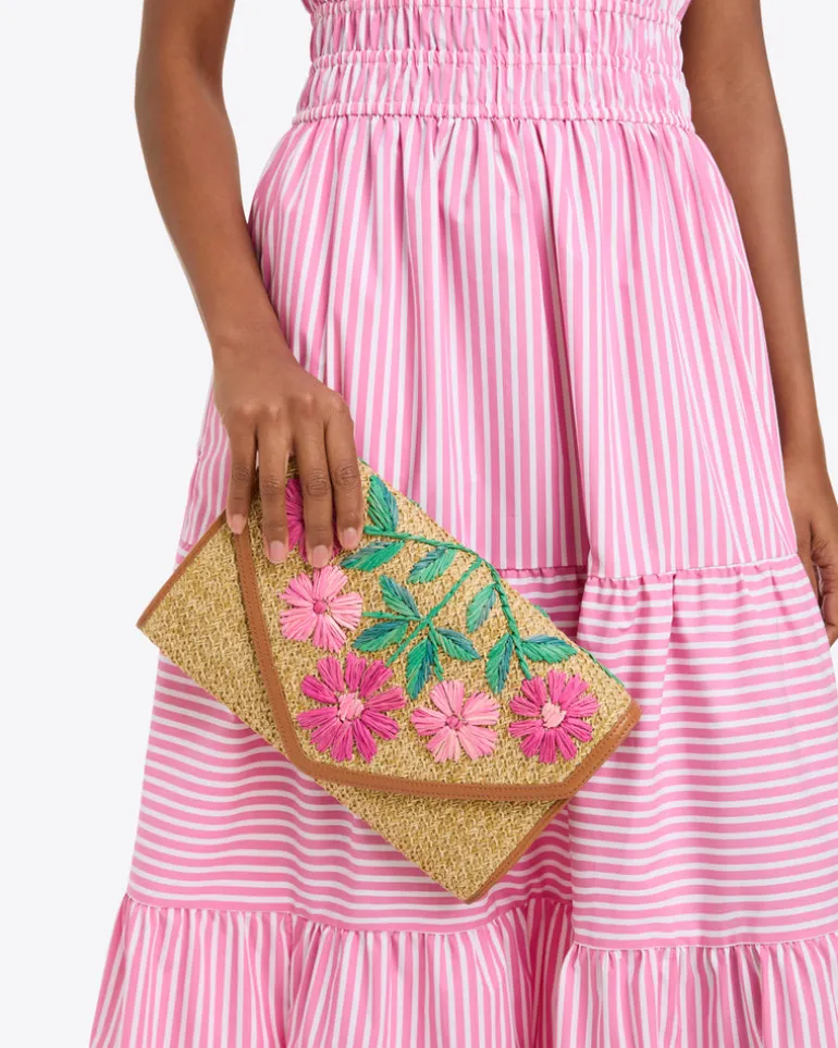 Embroidered Clutch