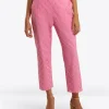 Eyelet Pants