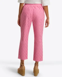 Eyelet Pants