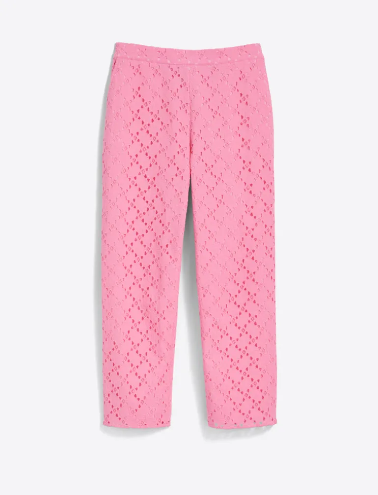 Eyelet Pants