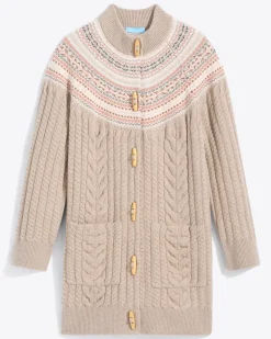 Fairisle Toggle Sweater