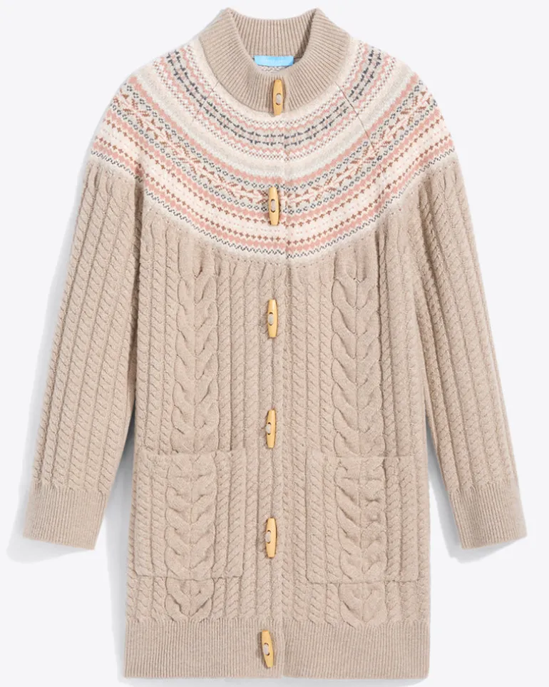 Fairisle Toggle Sweater