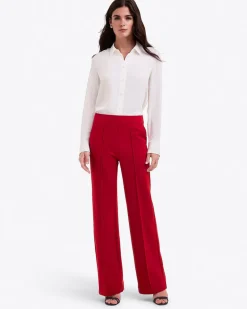 Flare Pants in Ponte