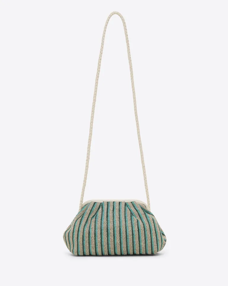 Frame Textured Clutch