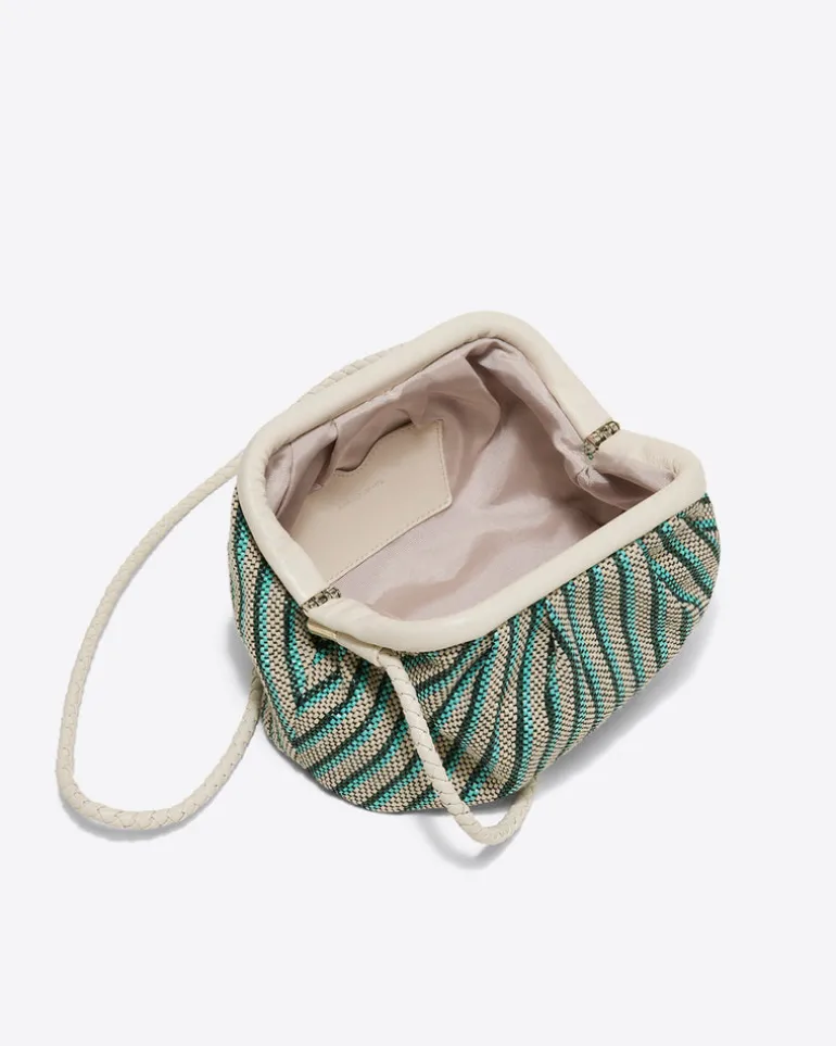 Frame Textured Clutch