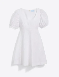 Hailey Babydoll Dress in Eyelet