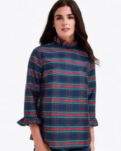 Ingrid Top in Taffeta