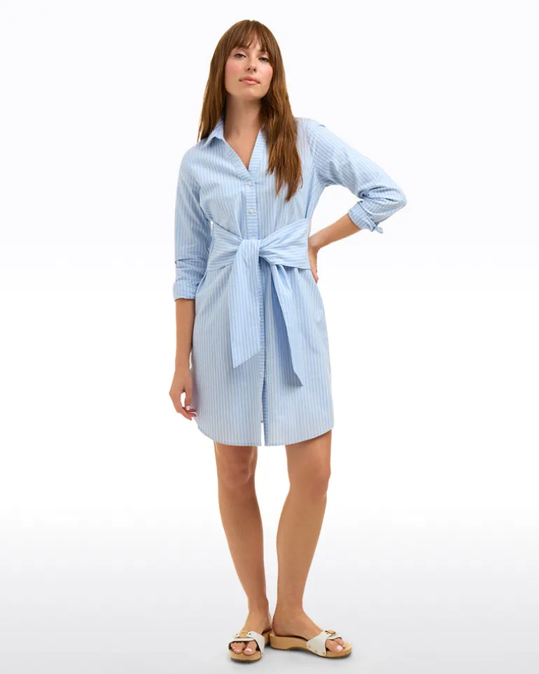 Isabella Shirtdress in Oxford Shirting