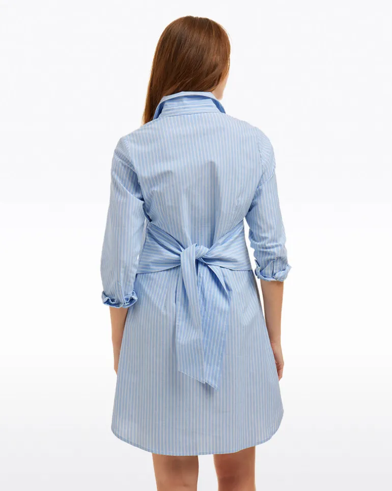 Isabella Shirtdress in Oxford Shirting