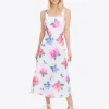 Josephine Love Circle Dress in Printed Hydrangea