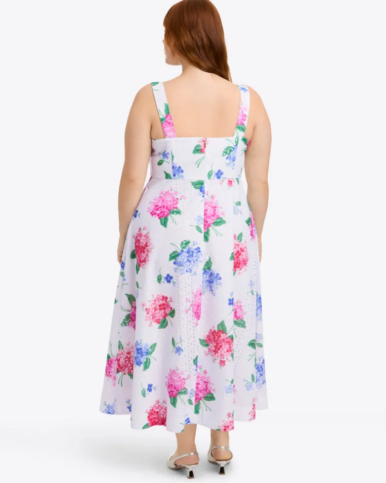 Josephine Love Circle Dress in Printed Hydrangea