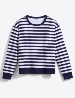 Kelsea Sweatshirt in Awning Stripe