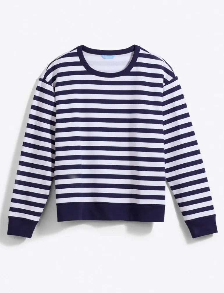 Kelsea Sweatshirt in Awning Stripe