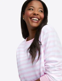 Kelsea Sweatshirt in Awning Stripe
