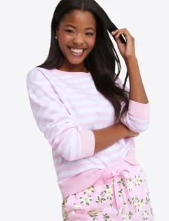 Kelsea Sweatshirt in Awning Stripe