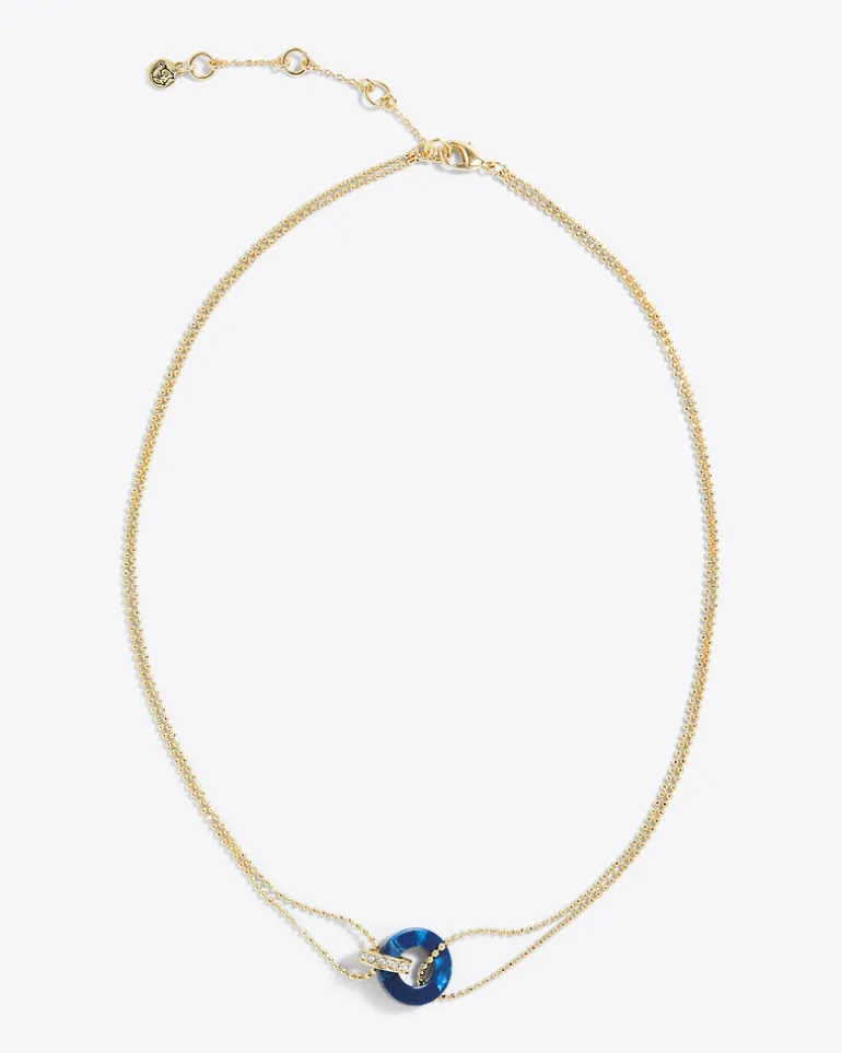 Lapis Acetate Necklace