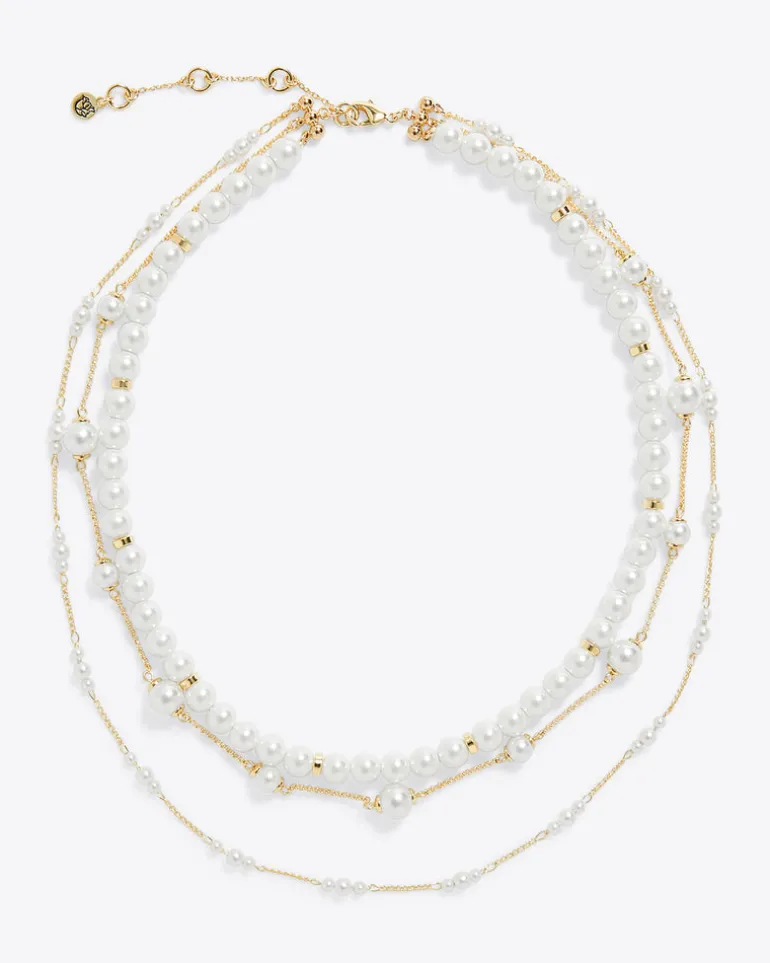 Layered Pearl Necklace