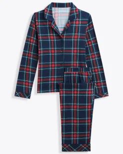 Linda Pajama Set in Georgia Plaid