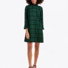 Lindsay Shift Dress in Blackwatch Plaid