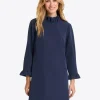 Lindsay Shift Mini Dress in Crepe