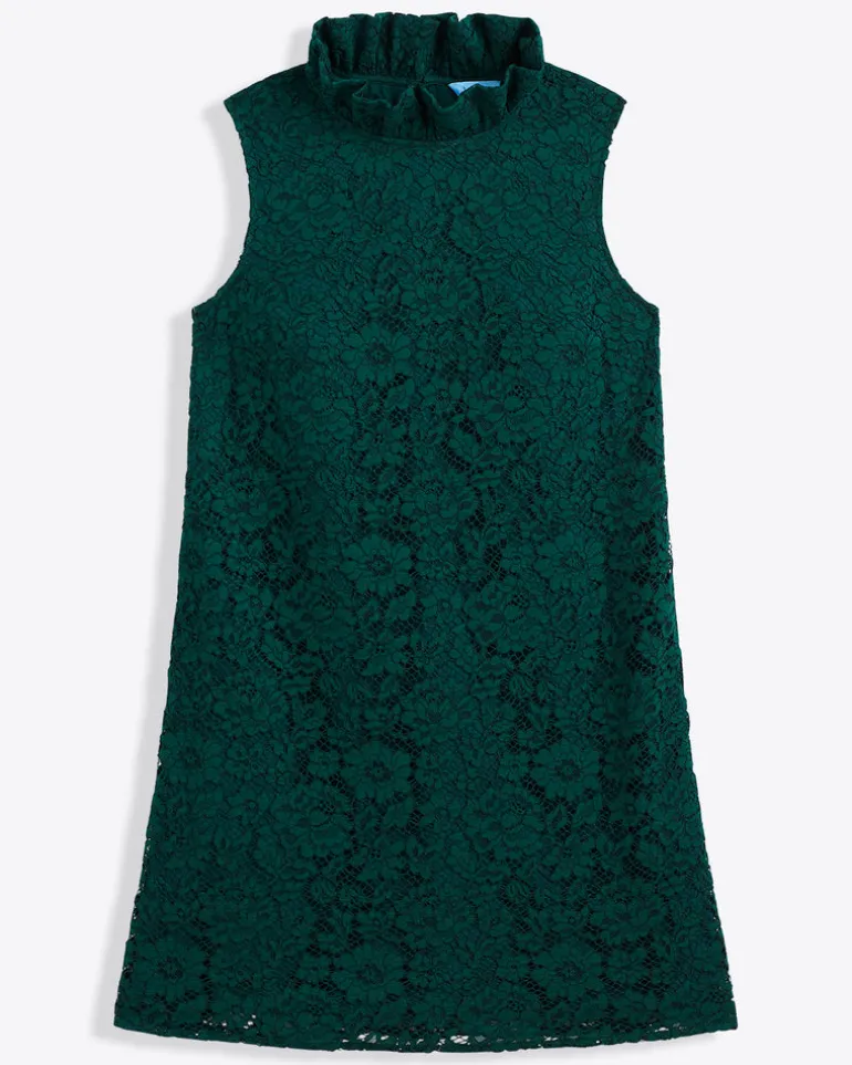 Lindsay Sleeveless Shift Dress in Lace