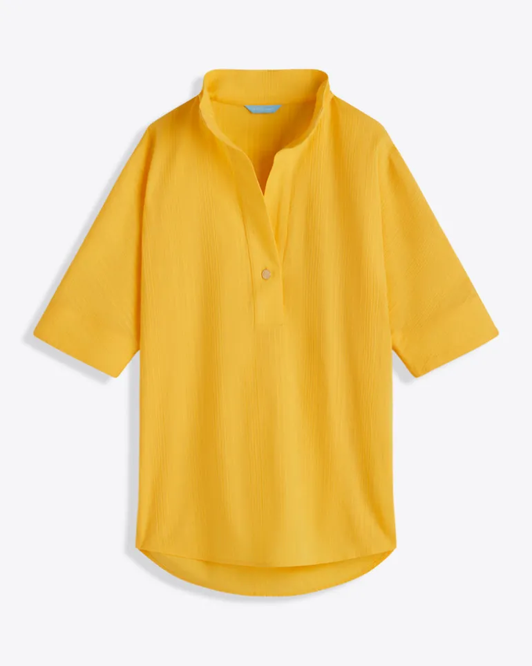 Logan Top in Cotton Dobby