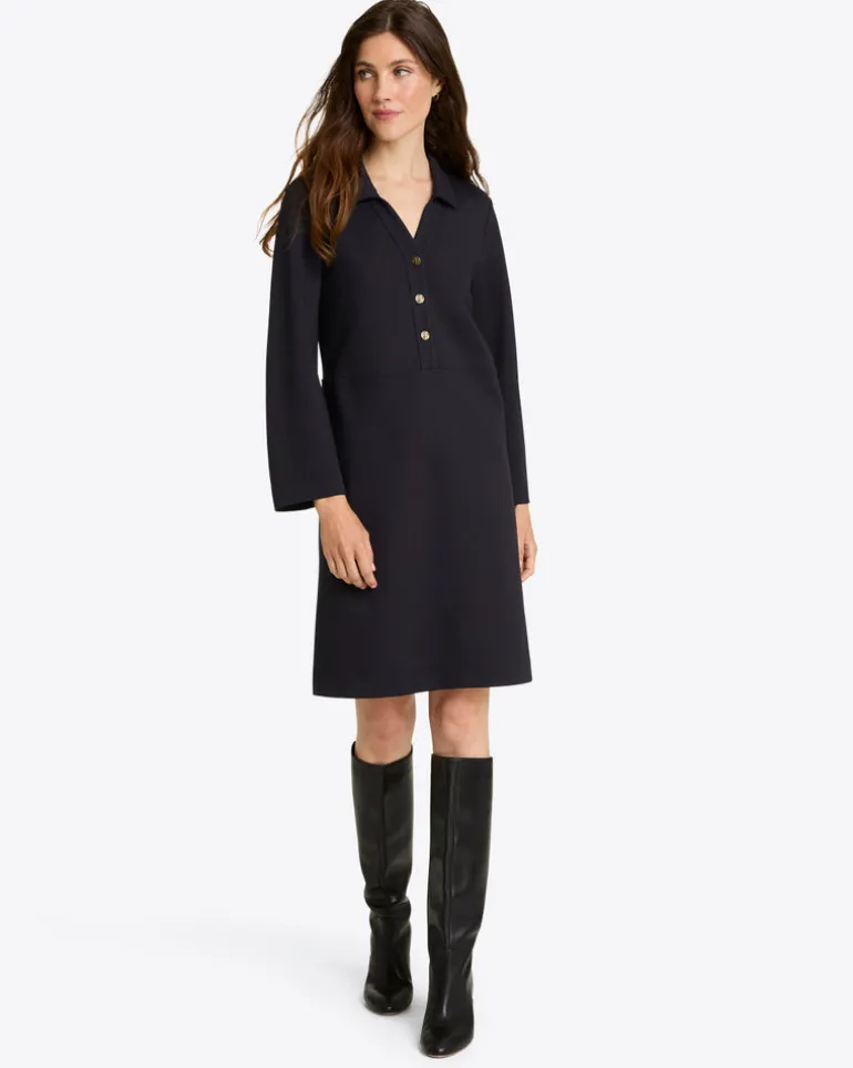Lyla Shirtdress in Ponte