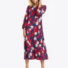 Matilda Midi Dress in Crinkle Plissé