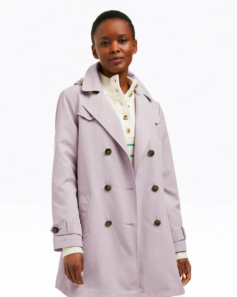 Meghan Trench Coat in Taro