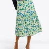 Midi Skirt in Linen