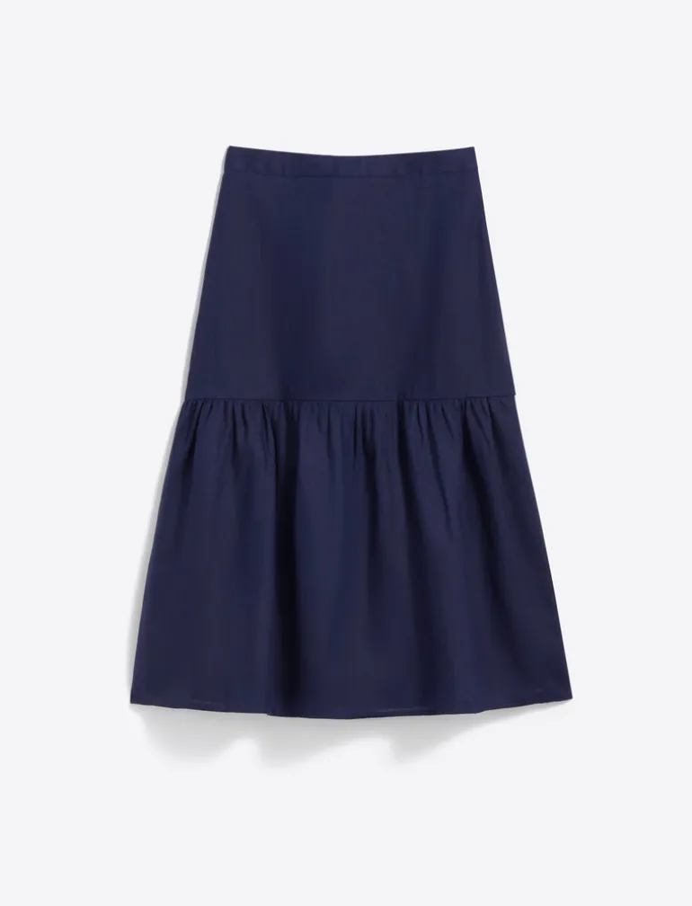 Midi Skirt in Linen