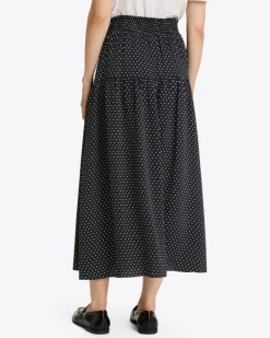 Midi Skirt in Polka Dot