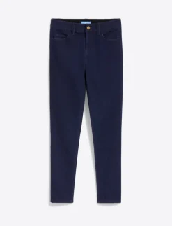 Mid-Rise Slim Jeans in Dark Wash
