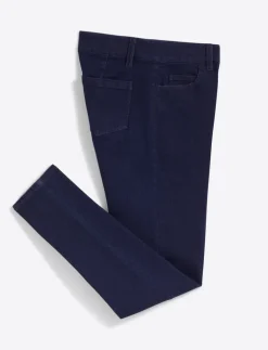 Mid-Rise Slim Jeans in Dark Wash