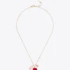 Multi Stone Charm Necklace
